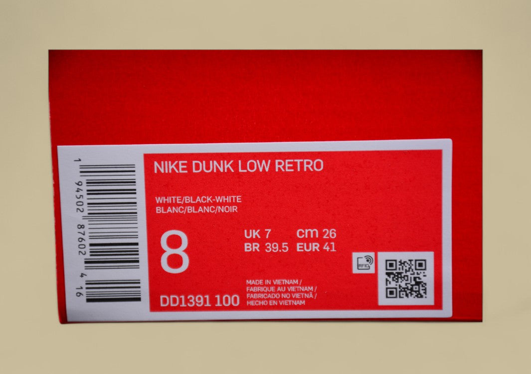 Nk Dunk Low Skywalker Black and White Gray Summer Simple Sb Strap Low-top Casual Sneakers