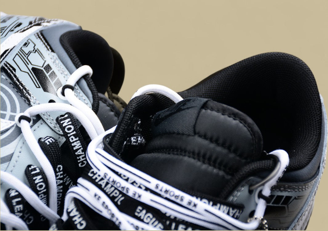 Nk Dunk Low Space-Time Mechanical Hand-painted Spray Painting SB Deconstruction Shoelaces Low-top Casual Shoes