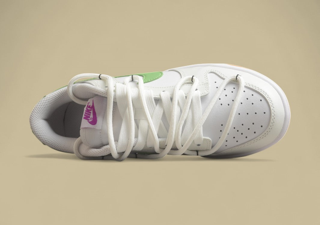 Nk Dunk Low Spring and Summer Series Green Tea White Green SB Low Top Casual Shoes