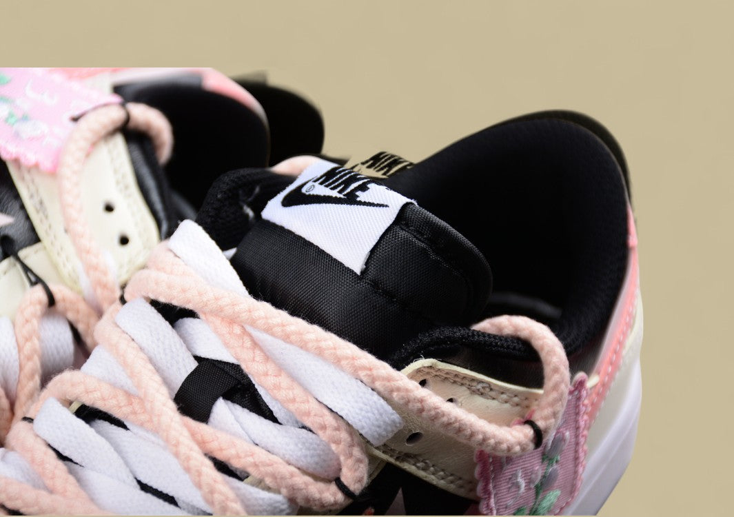 Nk Dunk Low Steam Puppet-Smoked Rose SB Strap Casual Shoes