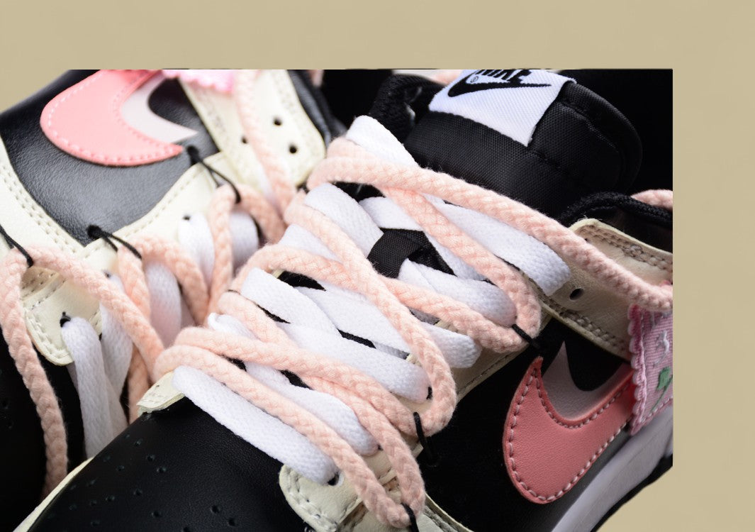 Nk Dunk Low Steam Puppet-Smoked Rose SB Strap Casual Shoes