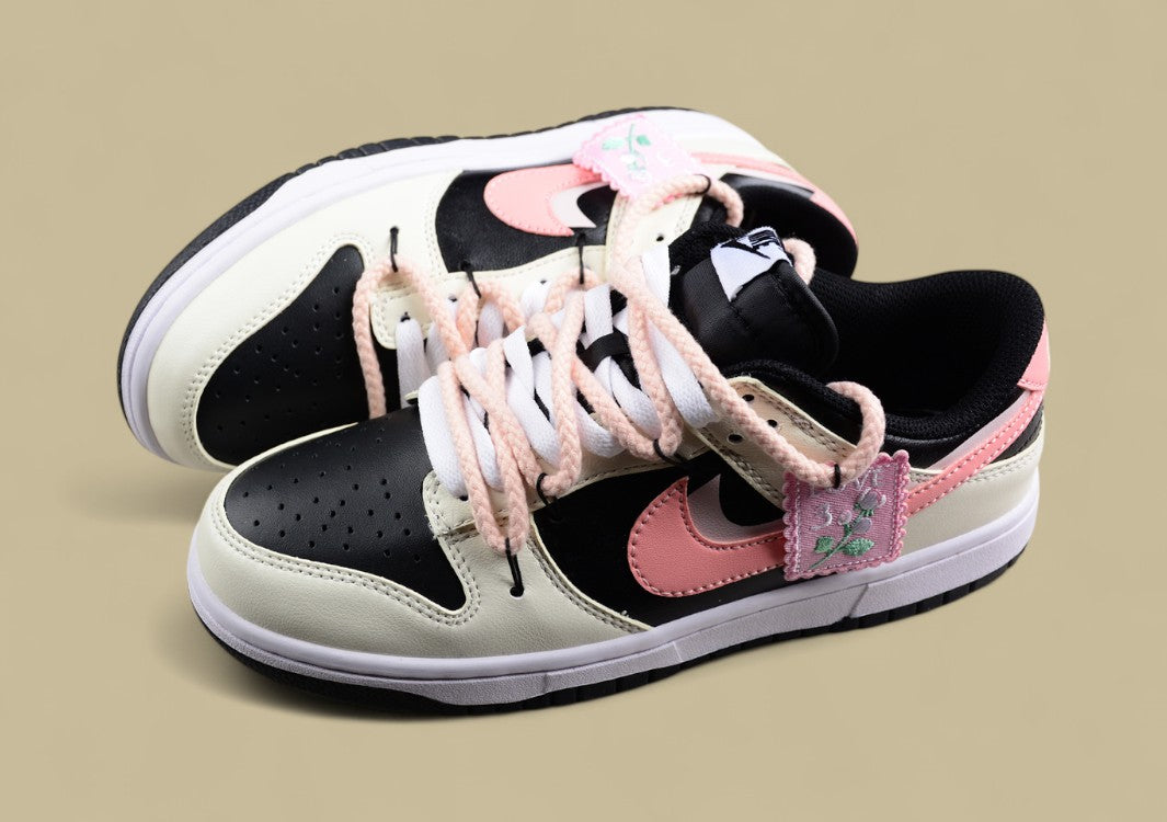 Nk Dunk Low Steam Puppet-Smoked Rose SB Strap Casual Shoes