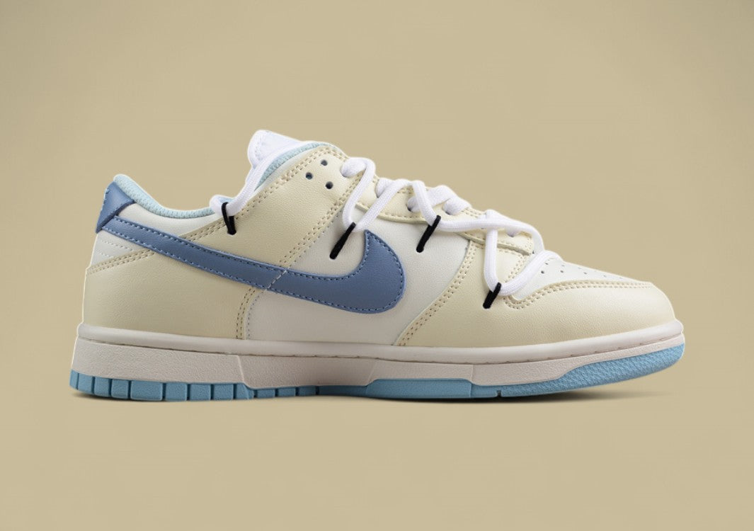 Nk Dunk Low Summer Feeling Sea Salt Milk Ice Custom Deconstruction Strap Casual Sneakers