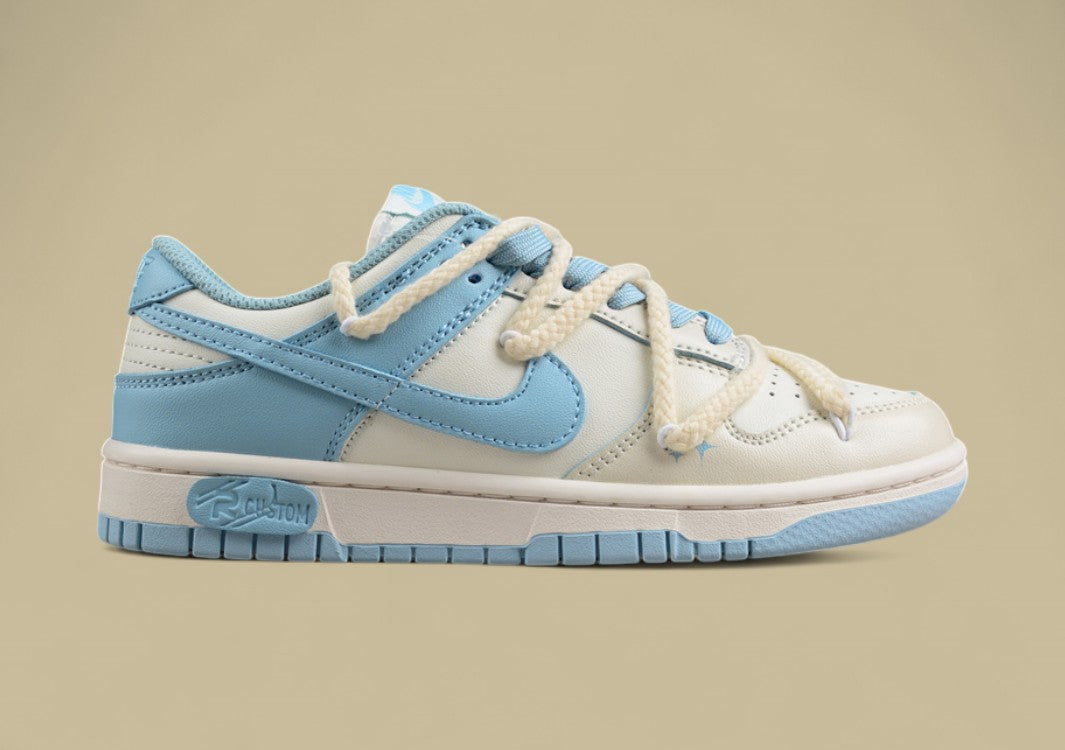 Nk Dunk Low Summer Star Sea Salt Milk Ice Custom Edition Deconstruction Strap Casual Shoes