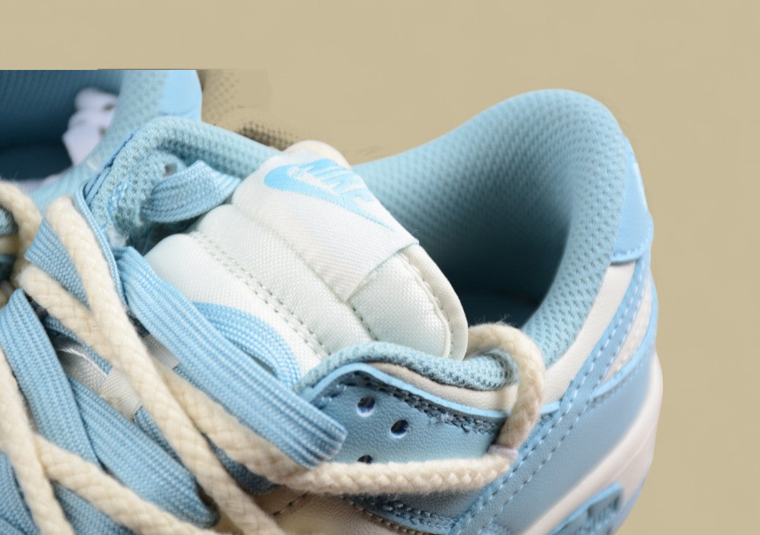 Nk Dunk Low Summer Star Sea Salt Milk Ice Custom Edition Deconstruction Strap Casual Shoes