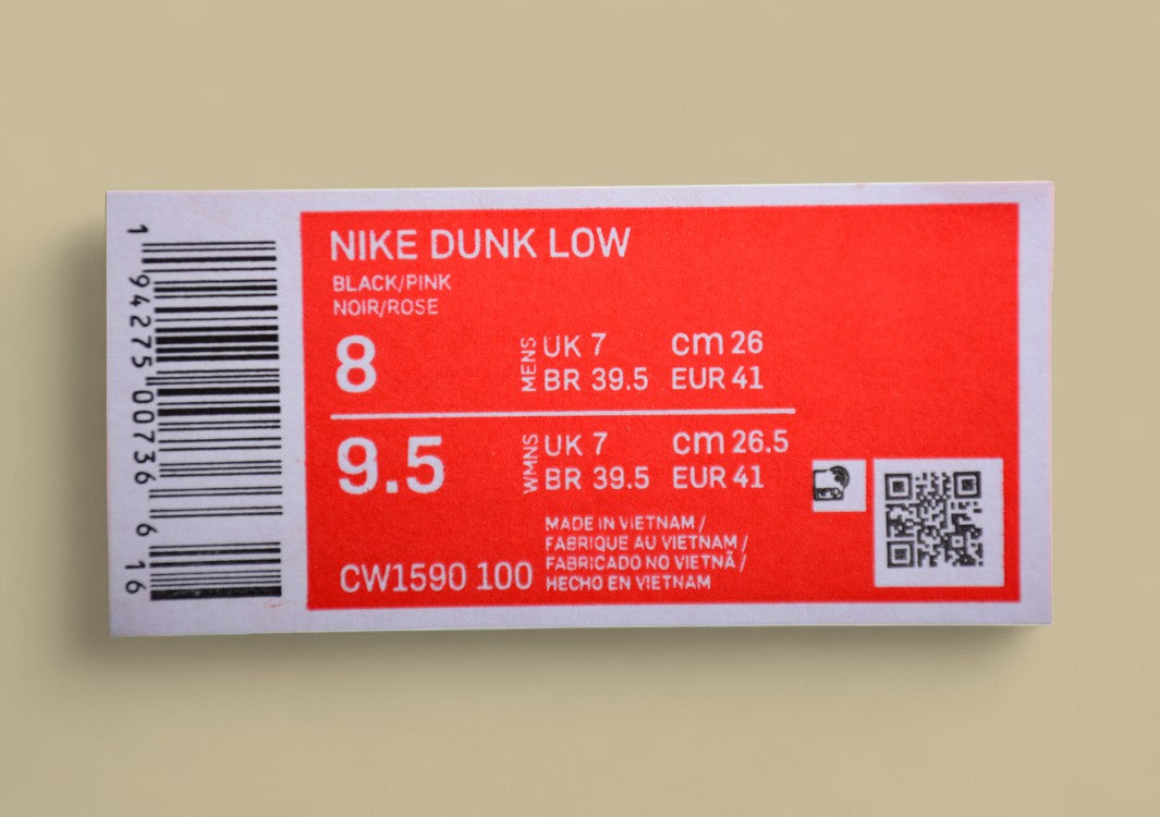 Nk Dunk Low Tokyo Raspberry Black Powder Custom Edition Deconstructed Strap Casual Sneakers