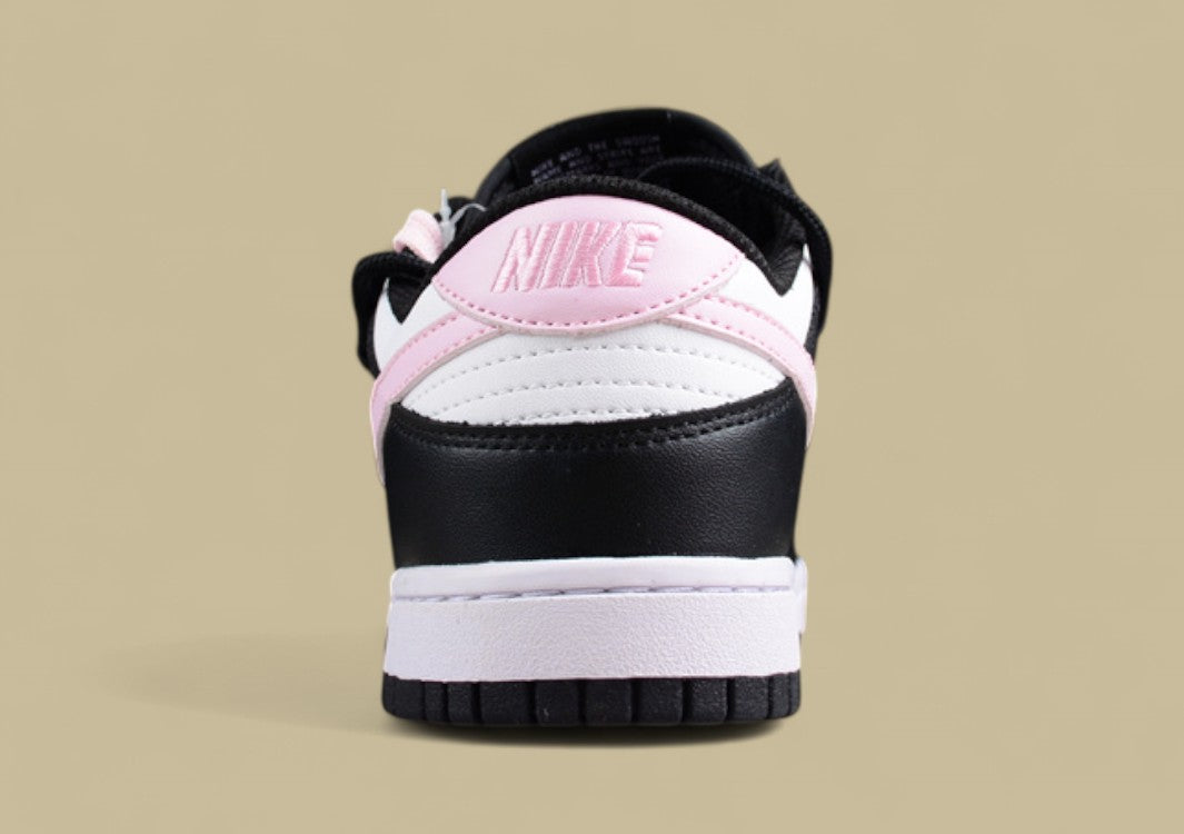 Nk Dunk Low Tokyo Raspberry Black Powder Custom Edition Deconstructed Strap Casual Sneakers
