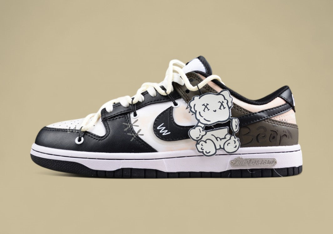Nk Dunk Lowal Doll Bear Doll Simple Sb Strap Low-top Casual Shoes