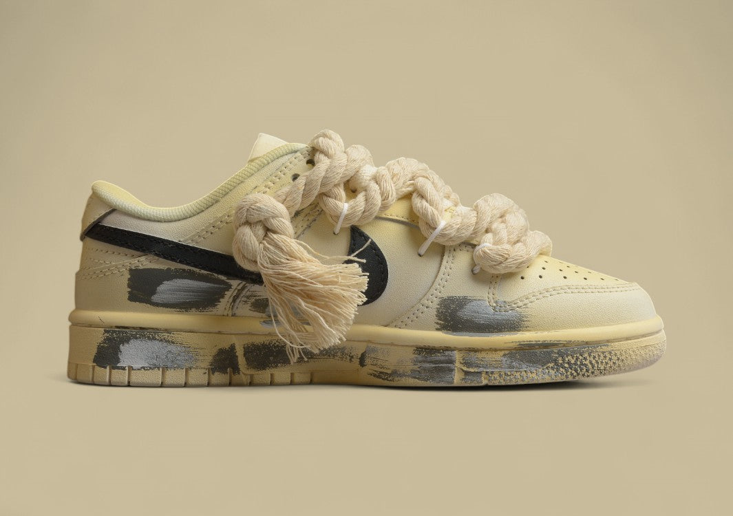 Nk Dunk Sb Low Retro High-end Custom Desert Theme Sb Low-top Sports Casual Shoes