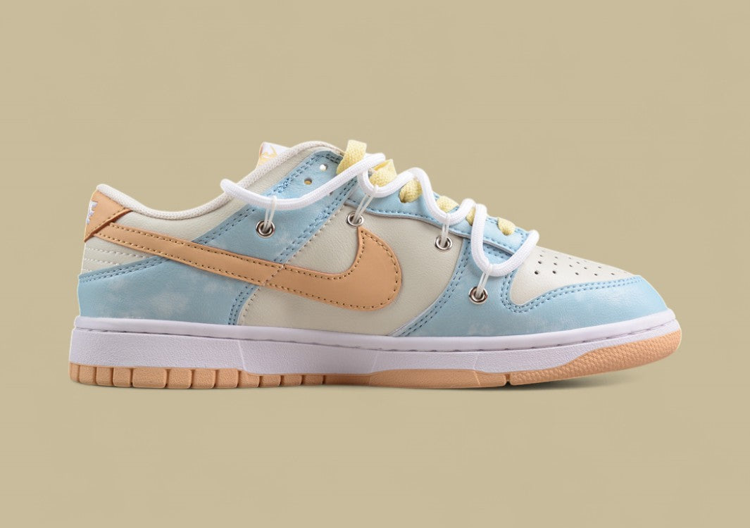 Nk Dunk Sb Low Retro Sb Custom Deconstructed Lace-up Casual Sneakers