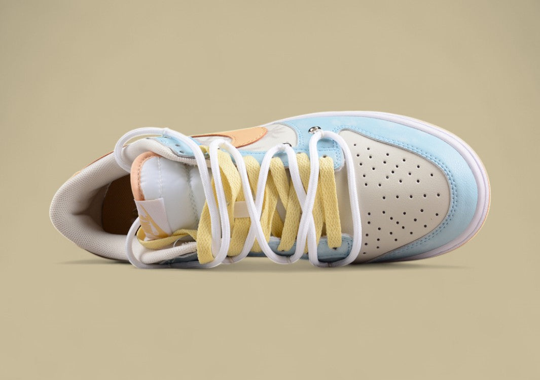 Nk Dunk Sb Low Retro Sb Custom Deconstructed Lace-up Casual Sneakers