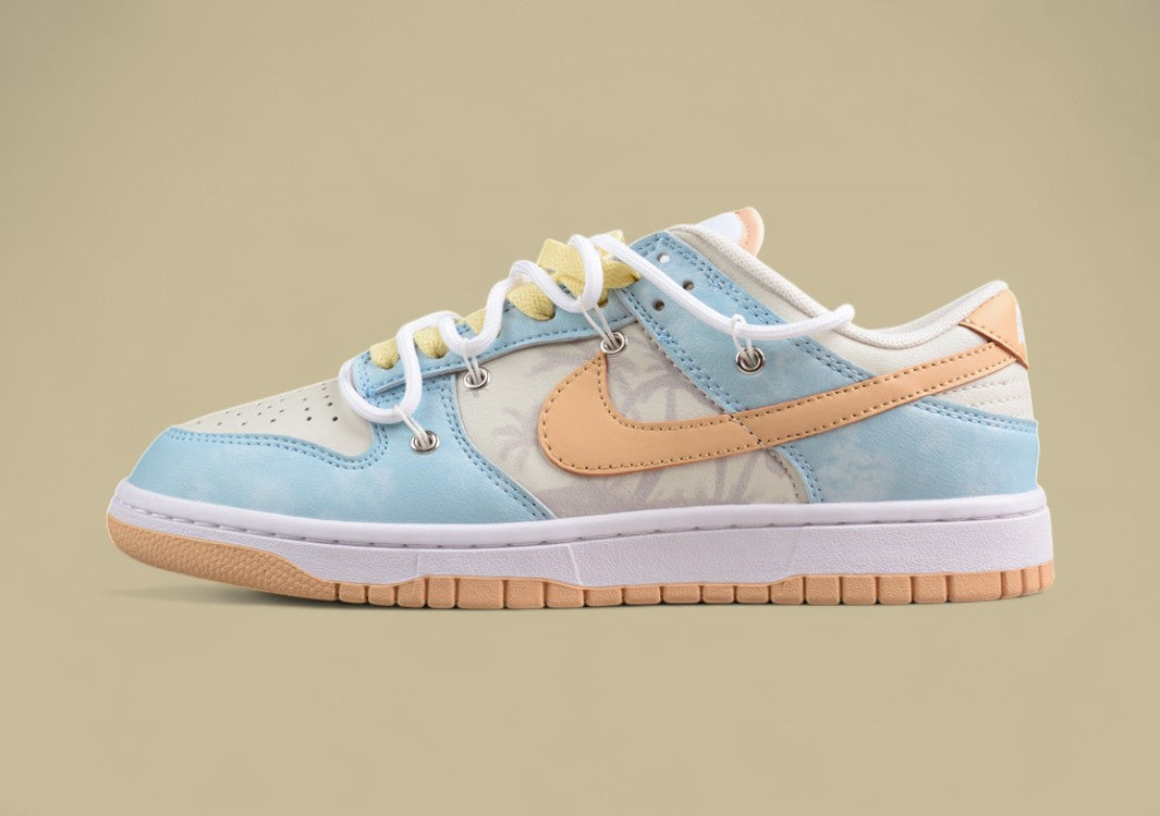 Nk Dunk Sb Low Retro Sb Custom Deconstructed Lace-up Casual Sneakers