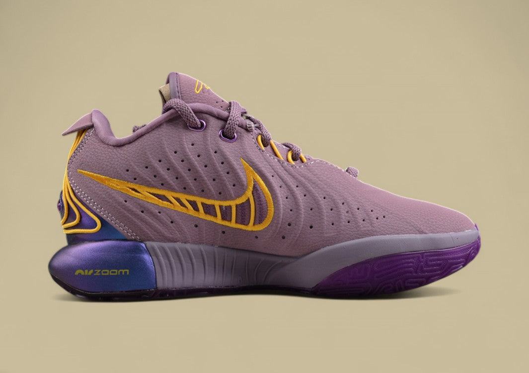 Nk LeBron XXI EP LeBron James Purple Pulse combat basketball shoes