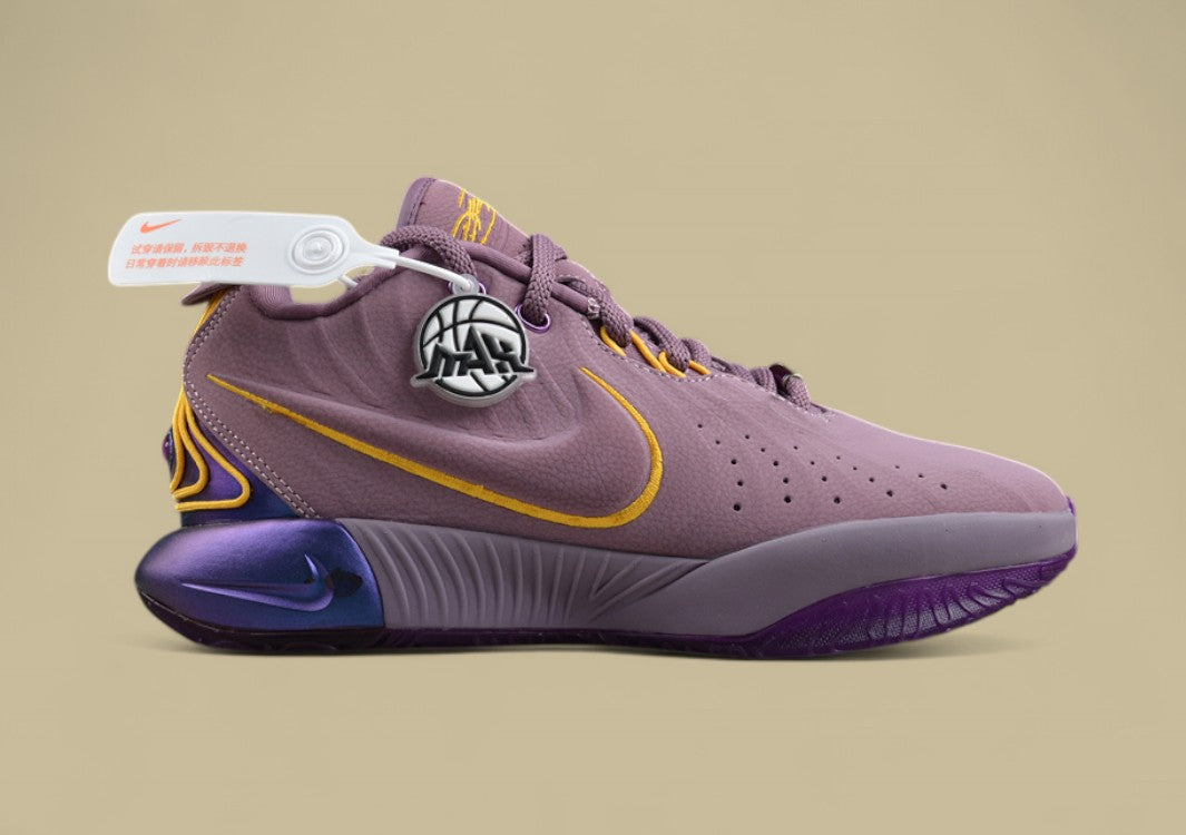 Nk LeBron XXI EP LeBron James Purple Pulse combat basketball shoes