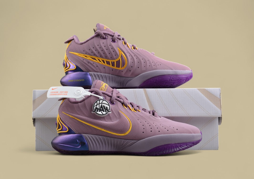 Nk LeBron XXI EP LeBron James Purple Pulse combat basketball shoes