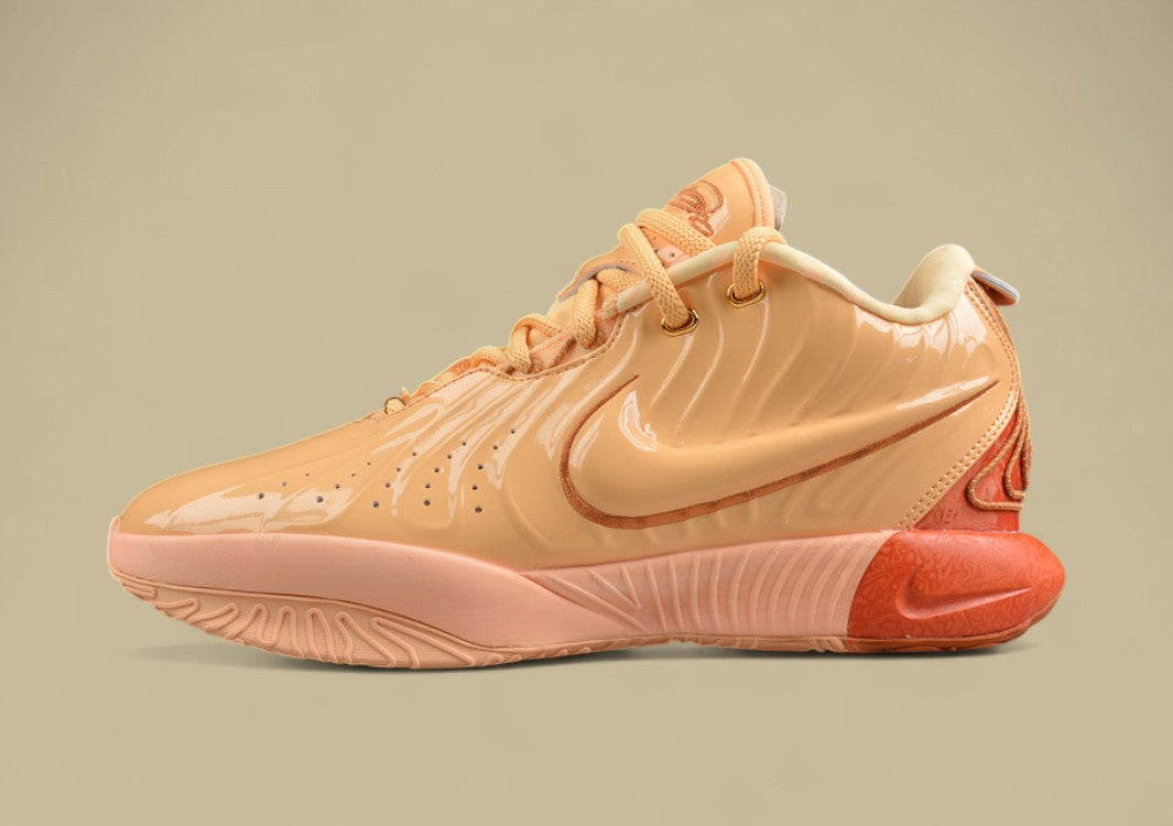 Nk Lebron Xxi Ep Lebron James Coral Blaze Combat Basketball Shoes