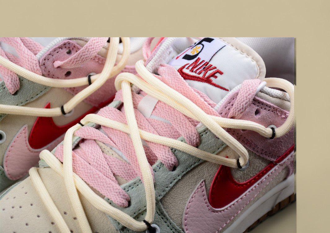 Nk SB Dunk Low "85" Rabbit Year Lace-up Double Hook SB Low-top Sports Casual Shoes