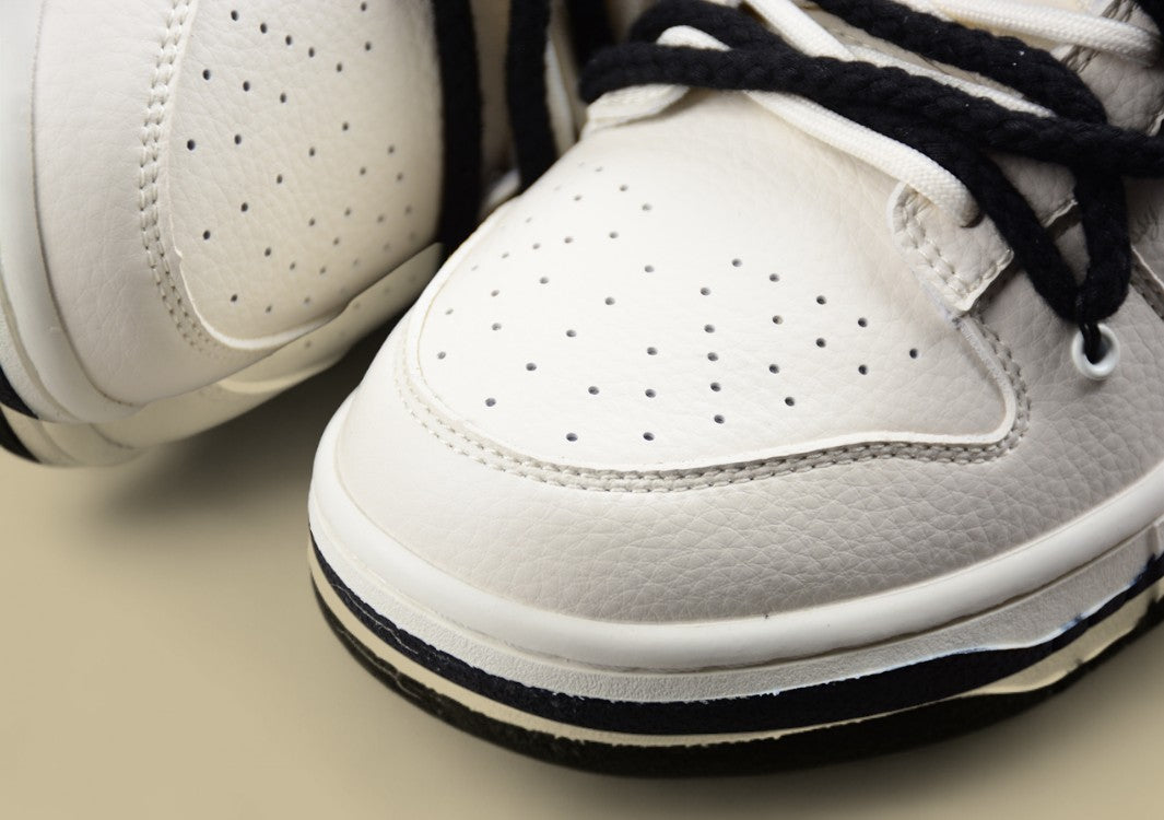 Nk SB Dunk Low Stussy Joint-Off-White Black Anniversary High-end Custom Low-top Casual Shoes