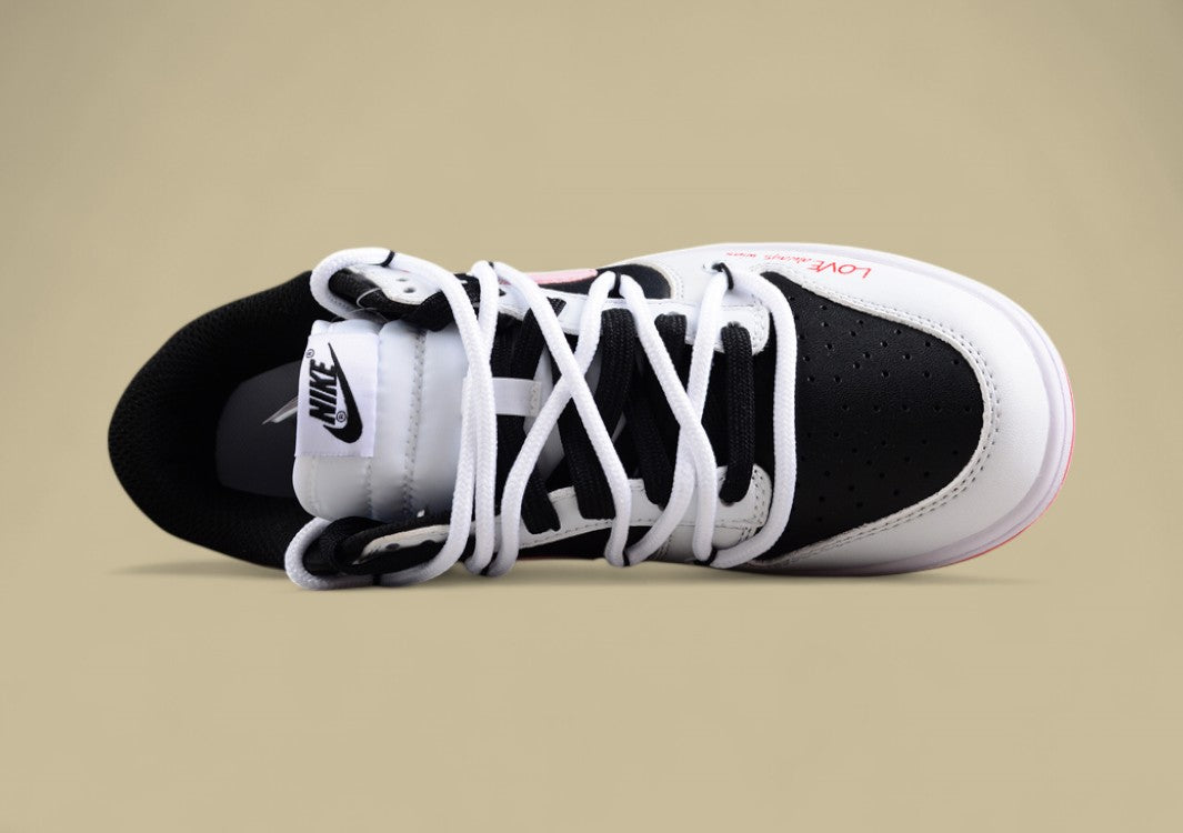 Nk SB Dunk Low Valentine's Day Limited Edition Deconstructed Strap Casual Sneakers