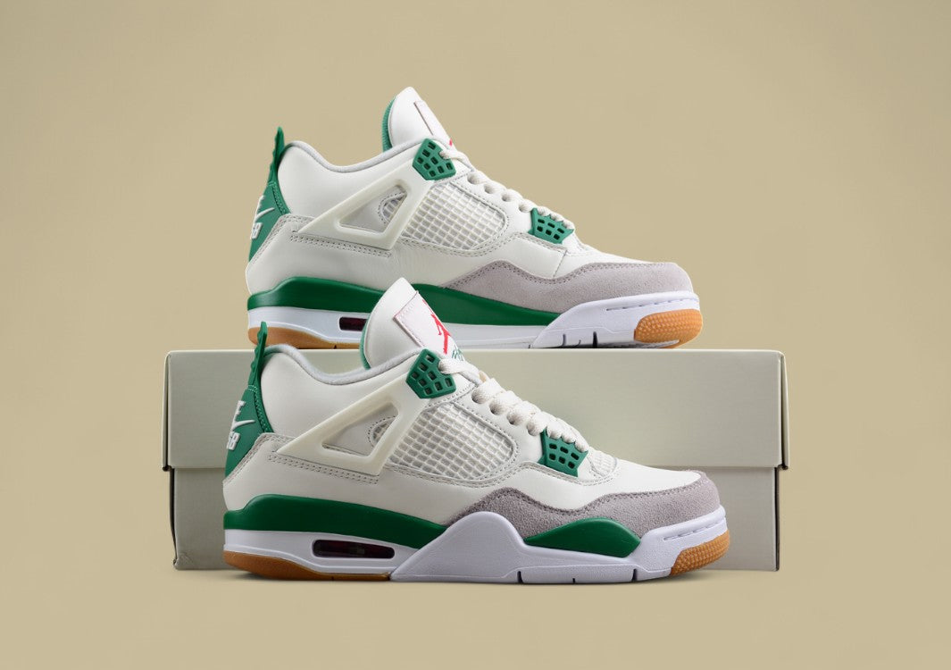 Nk SB x Air Jordan 4 "Pine Green"