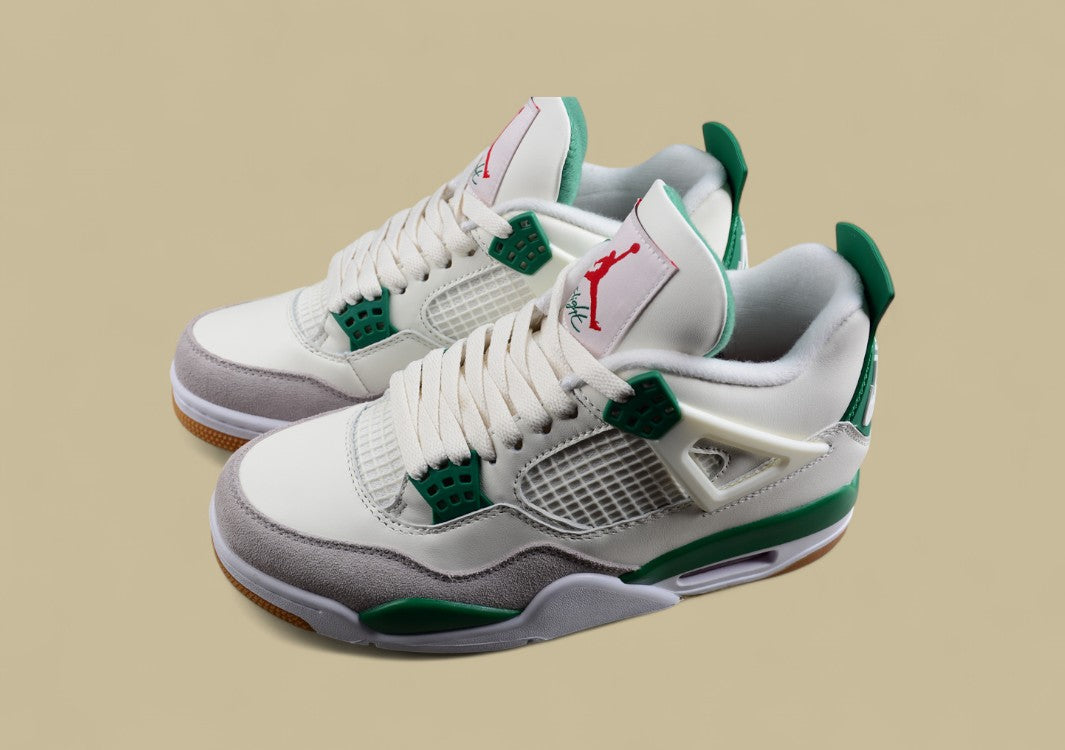 Nk SB x Air Jordan 4 "Pine Green"