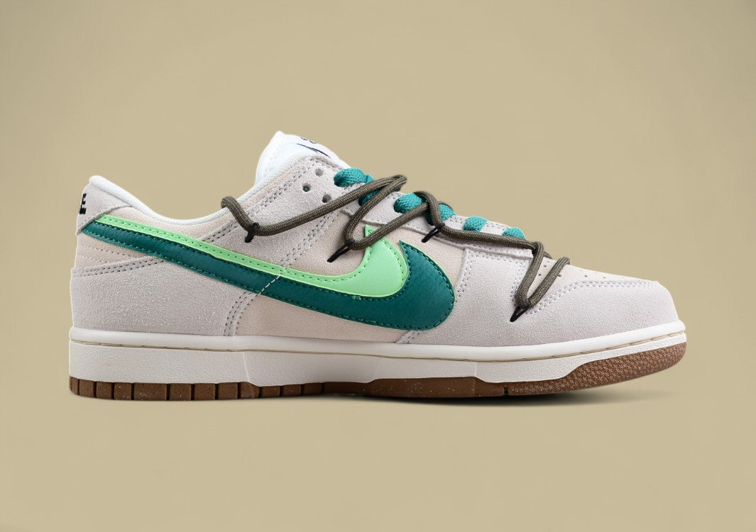 Nk Sb Dunk Low "85" Light Green Double Hook Strap Deconstruction Sb Low-top Sports Casual Sneakers