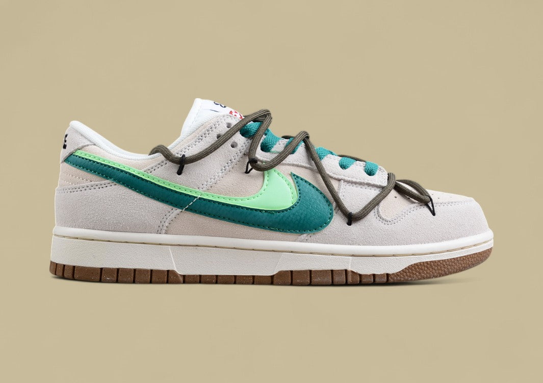 Nk Sb Dunk Low "85" Light Green Double Hook Strap Deconstruction Sb Low-top Sports Casual Sneakers
