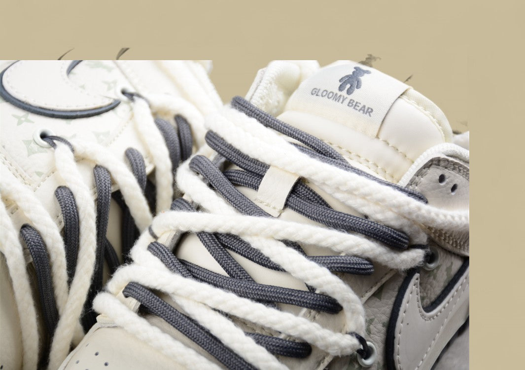 Nk Sb Dunk Low Lv Joint-grizzli Violent Bear Anniversary High-end Custom Low-top Casual Sneakers