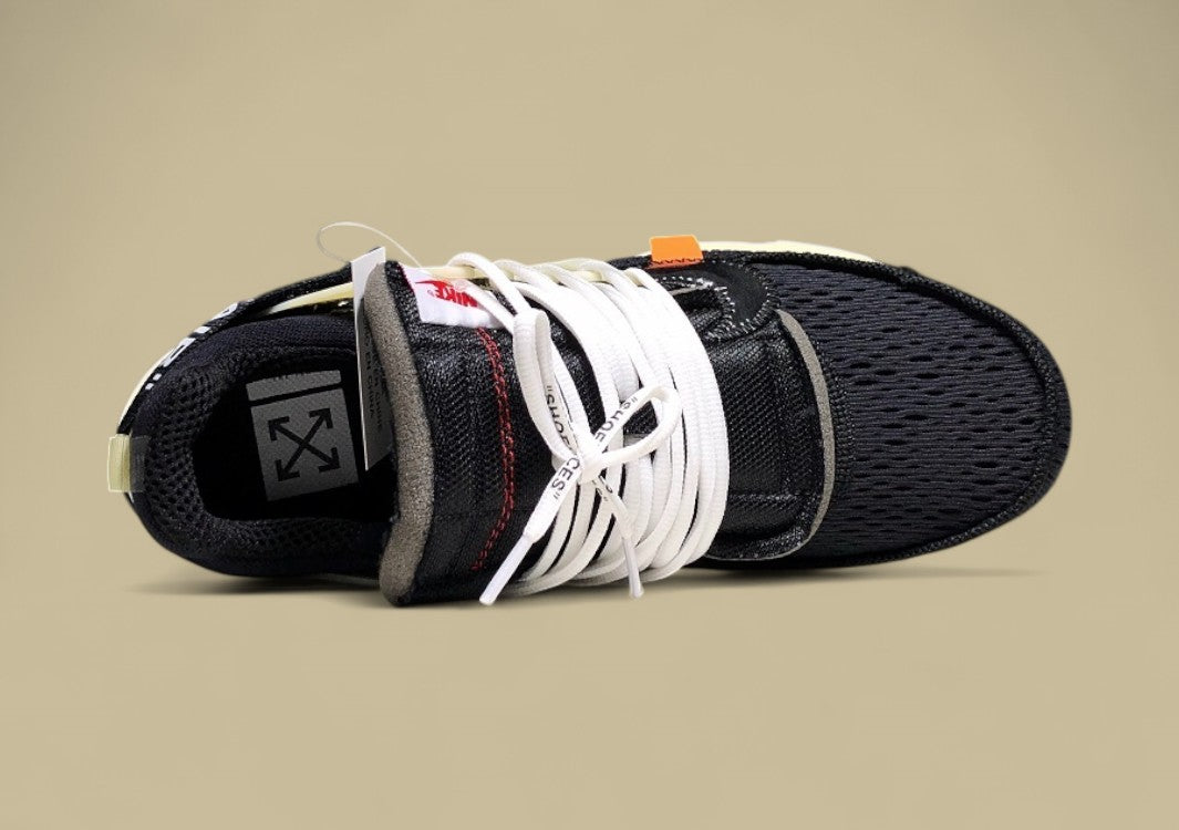 OWF Air Presto x Off-White Black Black Muslin Replica