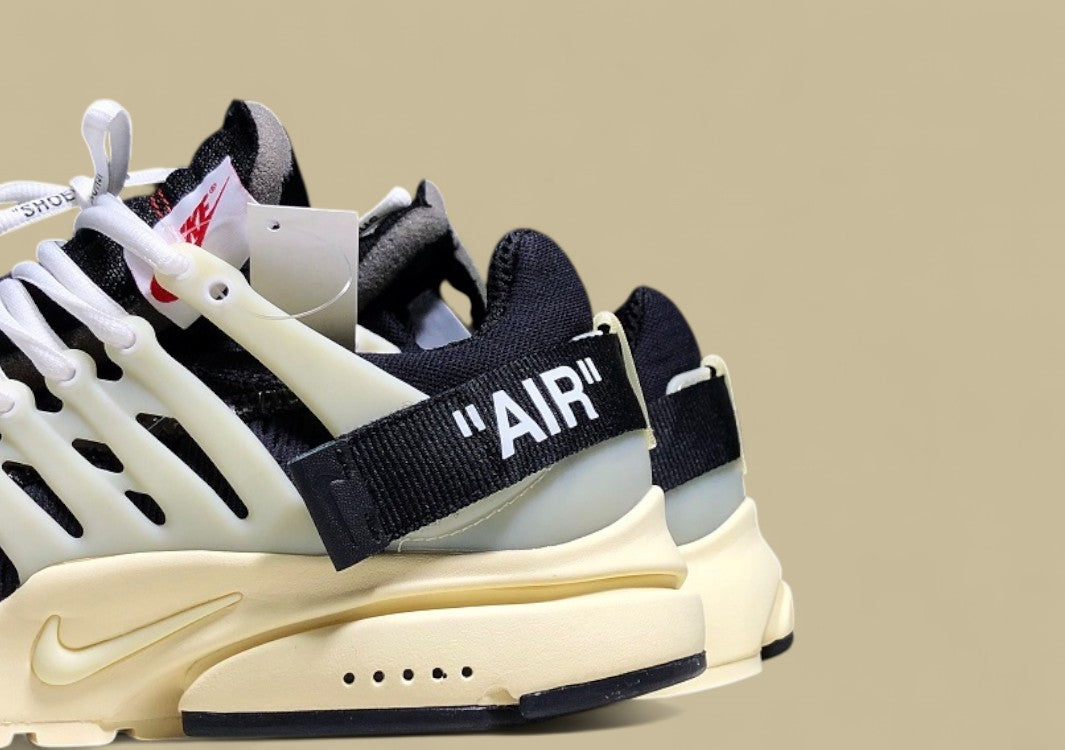 OWF Air Presto x Off-White Black Black Muslin Replica