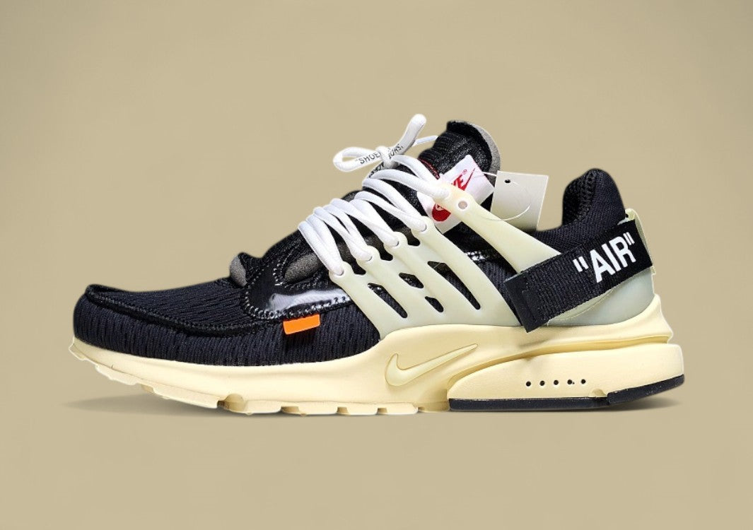 OWF Air Presto x Off-White Black Black Muslin Replica