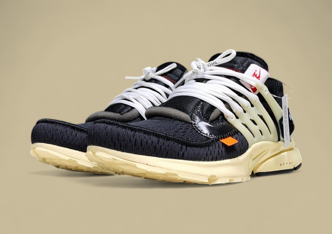 OWF Air Presto x Off-White Black Black Muslin Replica