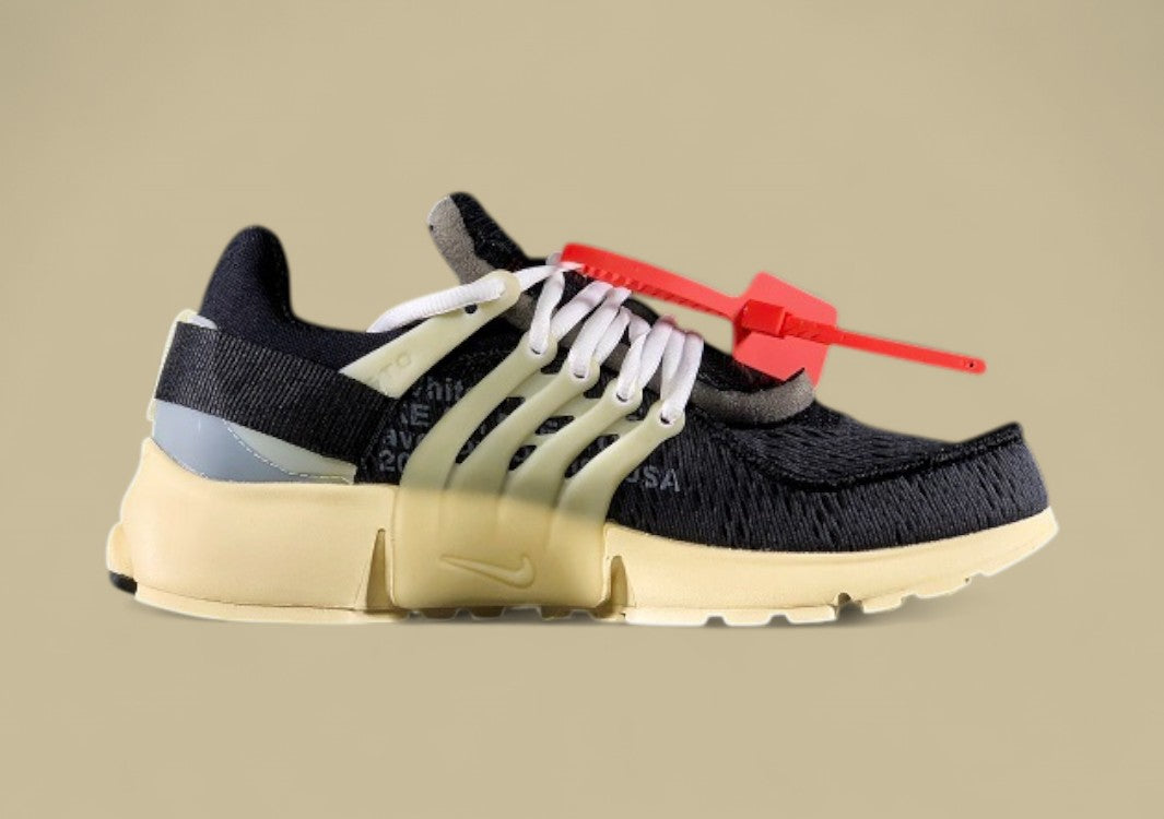 OWF Air Presto x Off-White Black Black Muslin