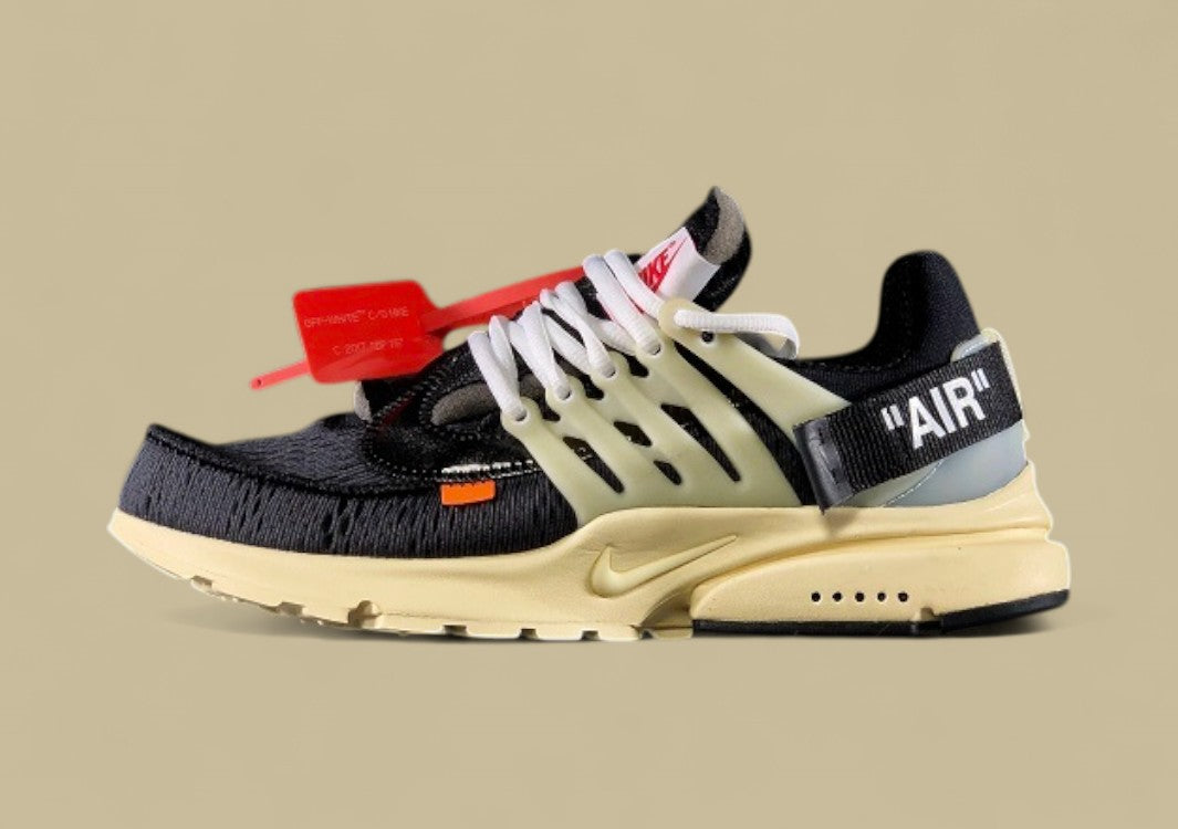 OWF Air Presto x Off-White Black Black Muslin
