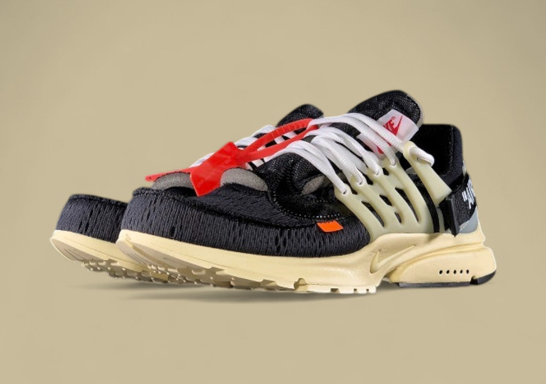OWF Air Presto x Off-White Black Black Muslin