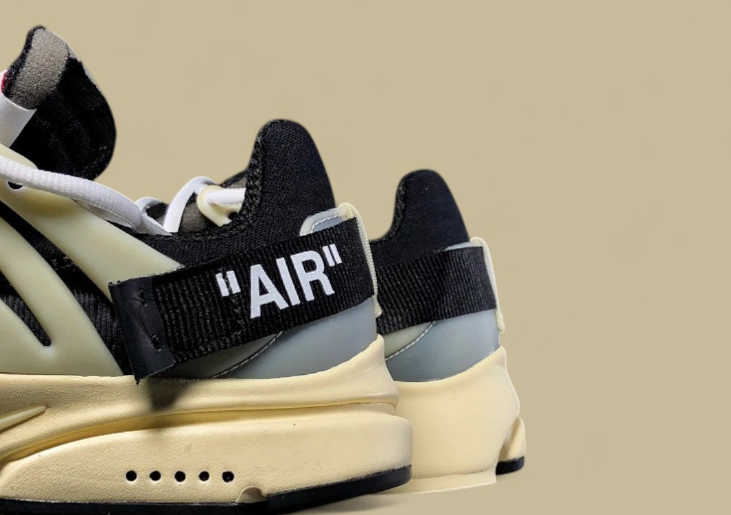 OWF Air Presto x Off-White Black Black Muslin