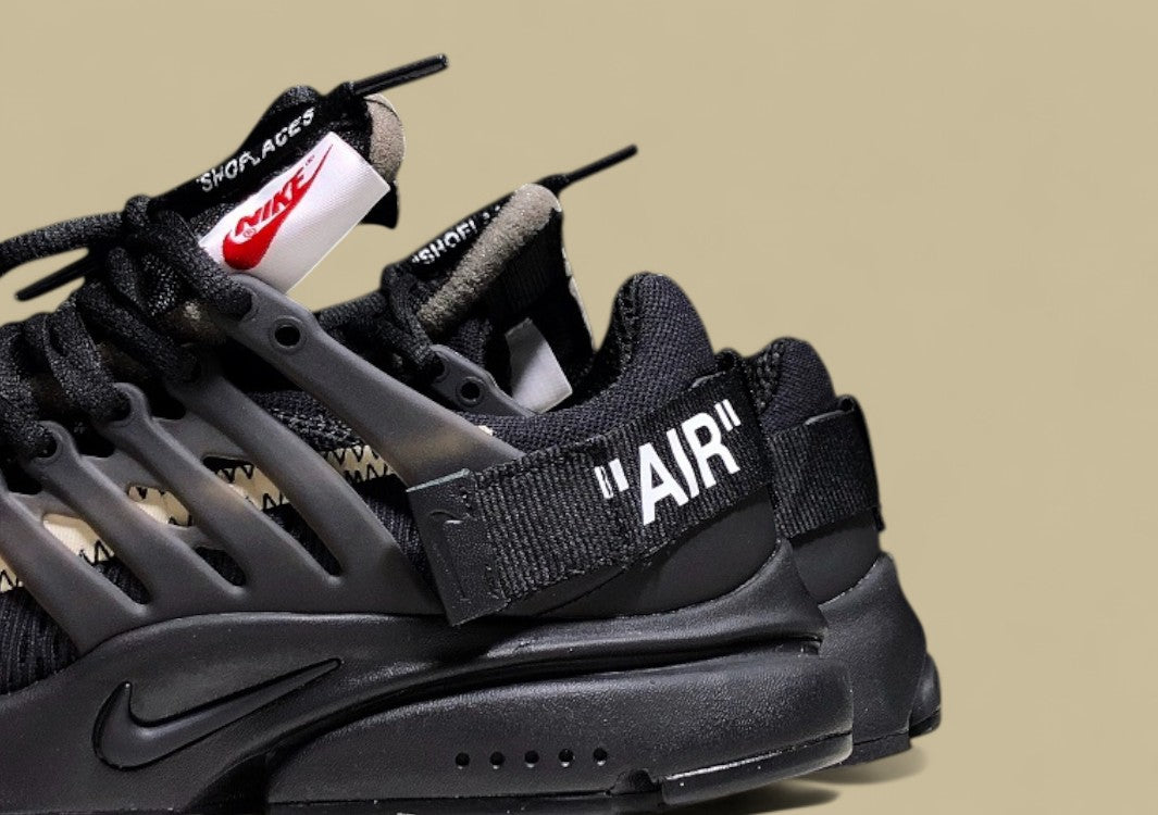 OWF Air Presto x Off-White Black White Cone Replica