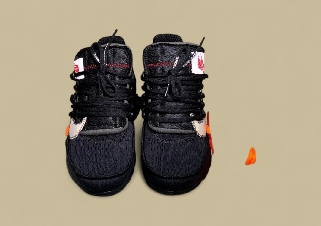 OWF Air Presto x Off-White Black White Cone Replica