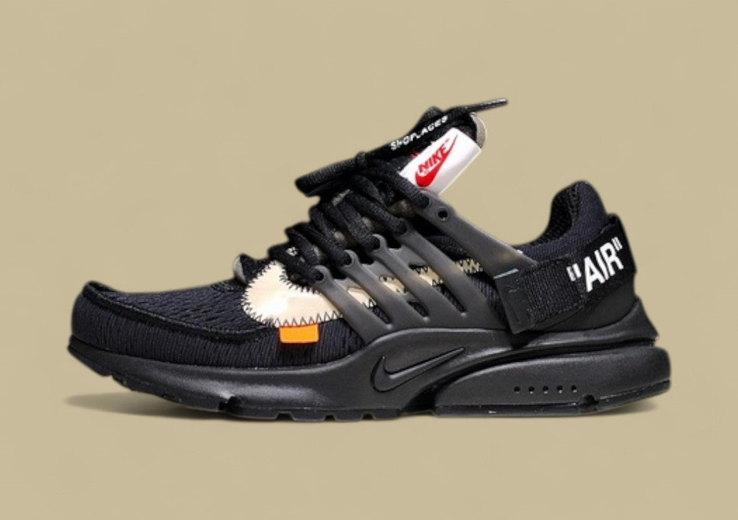 OWF Air Presto x Off-White Black White Cone Replica