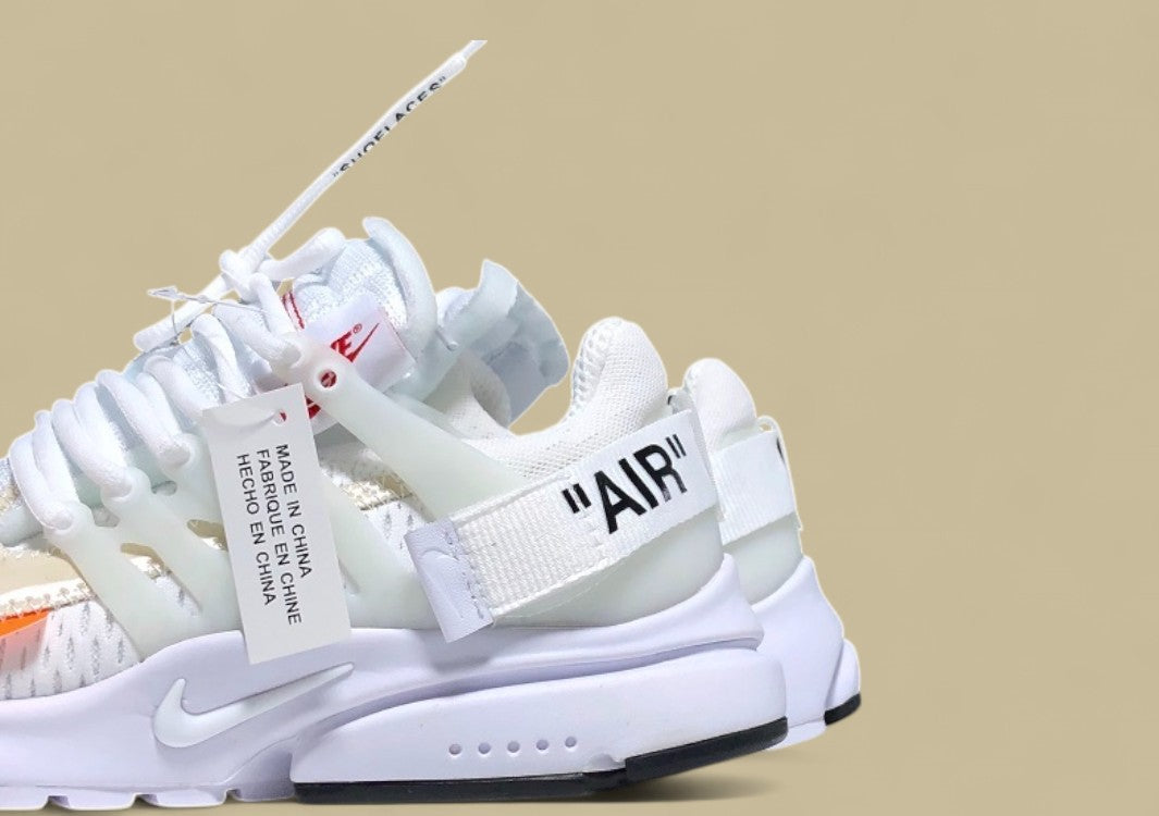 OWF Air Presto x Off-White White Black Cone Replica