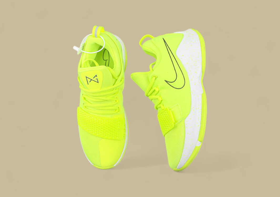 PG 1 EP Basketball Shoes Neon Volt White Replica