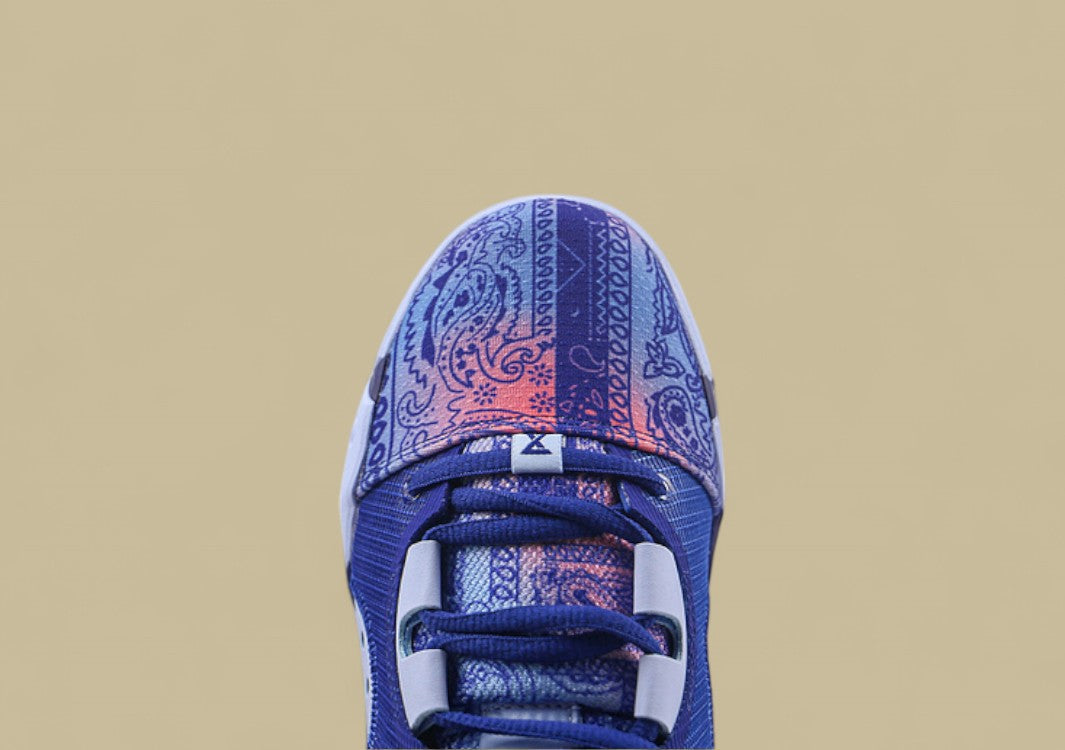 PG 6 EP Basketball Shoes Blue Paisley Blue Black Replica