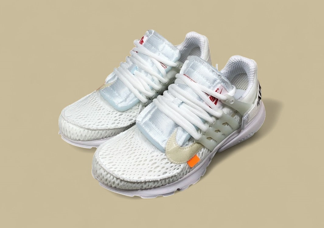 PK Air Presto x Off-White Triple White Black Text Replica