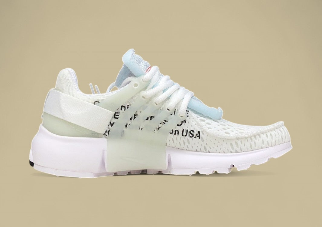 PK Air Presto x Off-White Triple White Black Text Replica