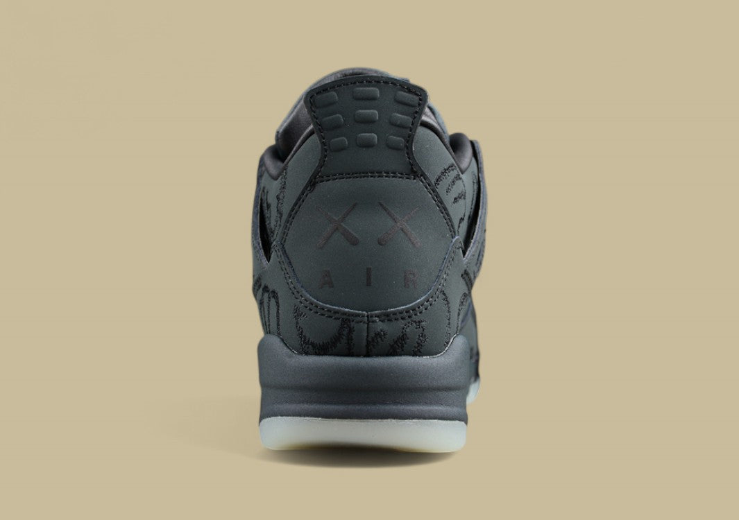 Pure Original Kaws x Air Jordan 4 Black