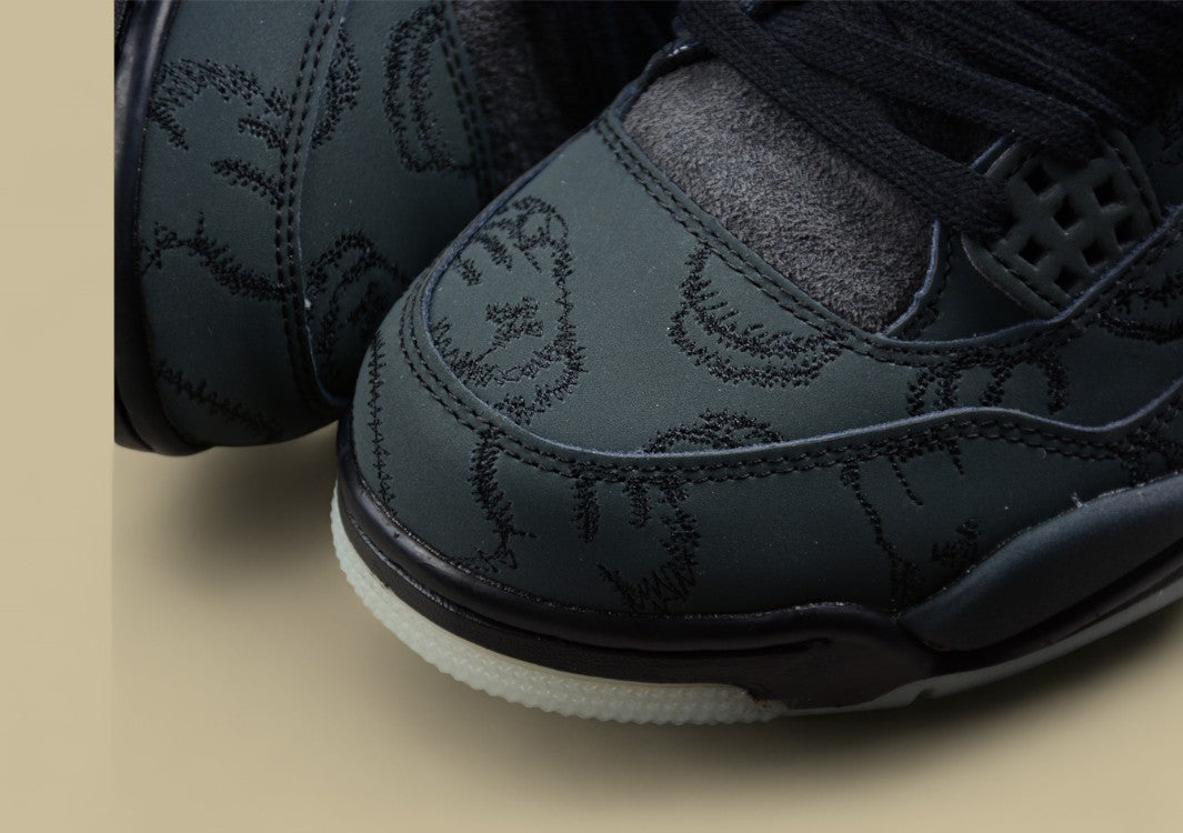 Pure Original Kaws x Air Jordan 4 Black