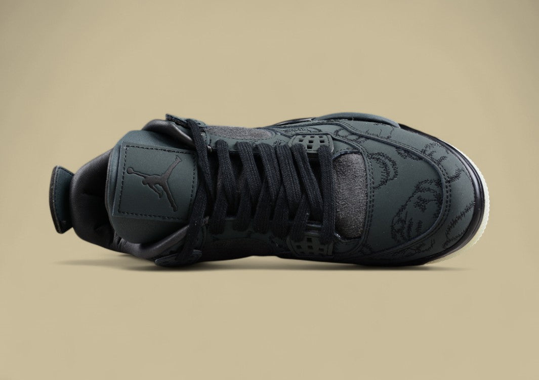 Pure Original Kaws x Air Jordan 4 Black