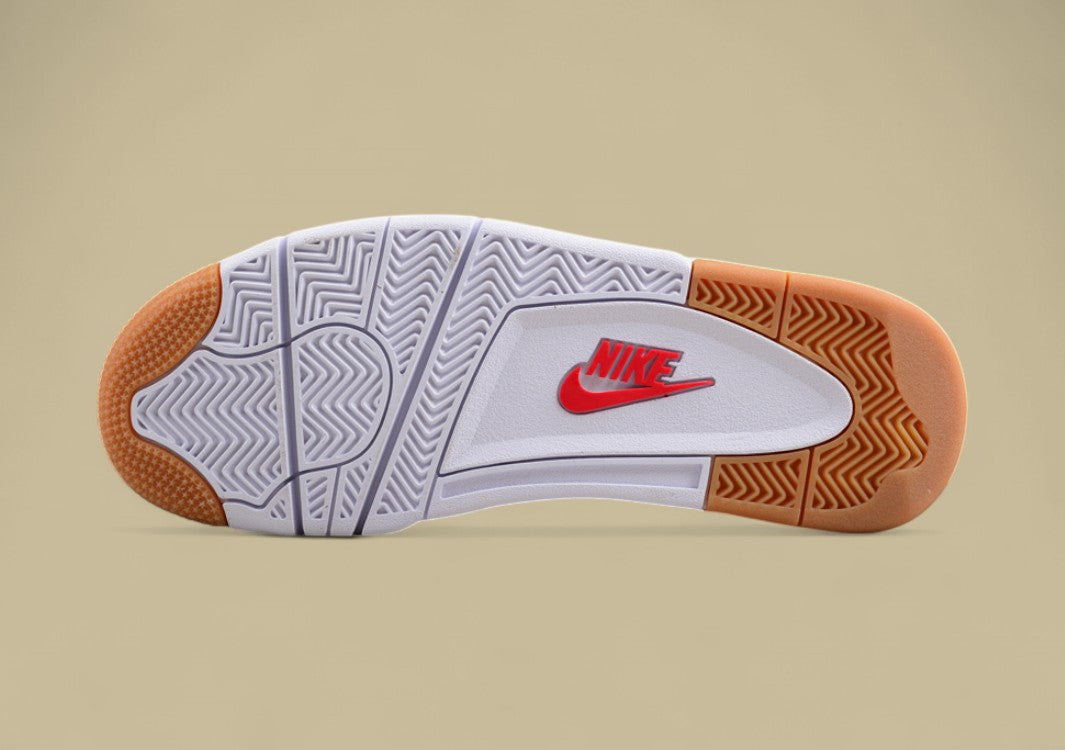 Pure Original Version Nike Sb X Air Jordan 4 "Sapphire" White Purple