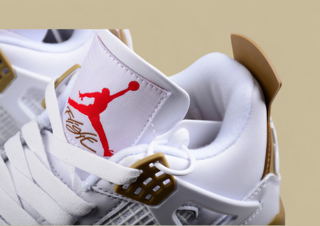 Pure Original Version Nike Sb X Air Jordan 4 "Sapphire" White and Brown