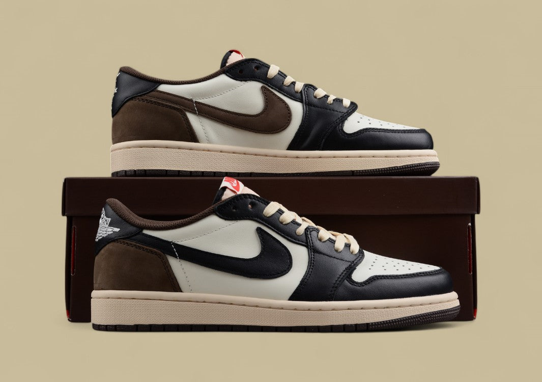 R26 Travis Scott x Air Jordan 1 Low "Dark Mocha"